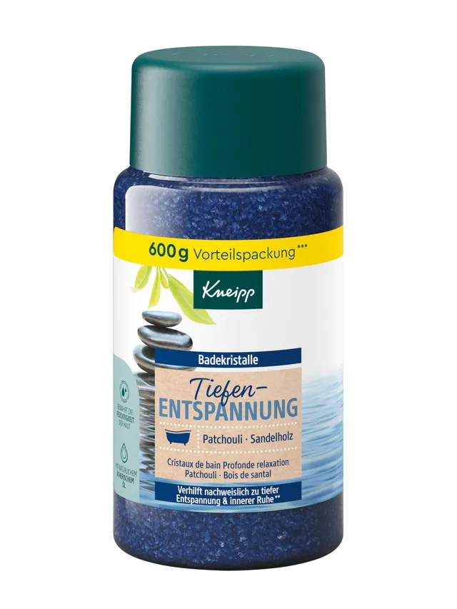 kneipp-badekristalle-tiefenentspannung-patchouli-sandelholz-600-g-badesalz image 1