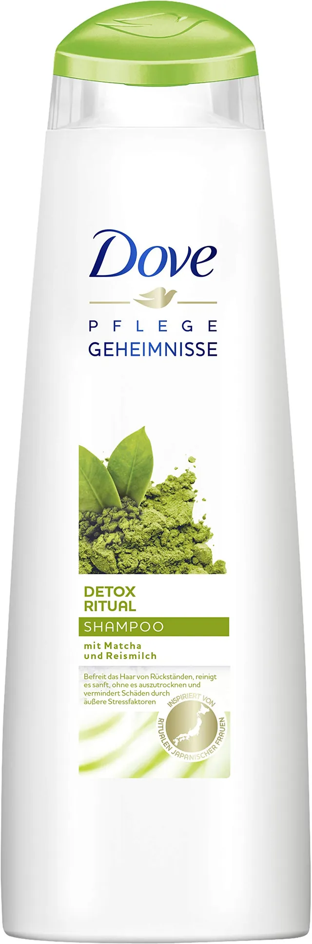 dove-pflegegeheimnisse-detox-ritual-shampoo-mit-matcha-reismilch-6er-pack-6-x-25 image 1