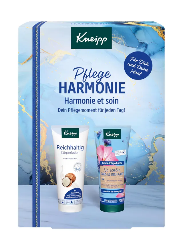 kneipp-geschenkset-pflegeharmonie-2-x-200-ml-aroma-pflegedusche-reichhaltige-k-r image 1