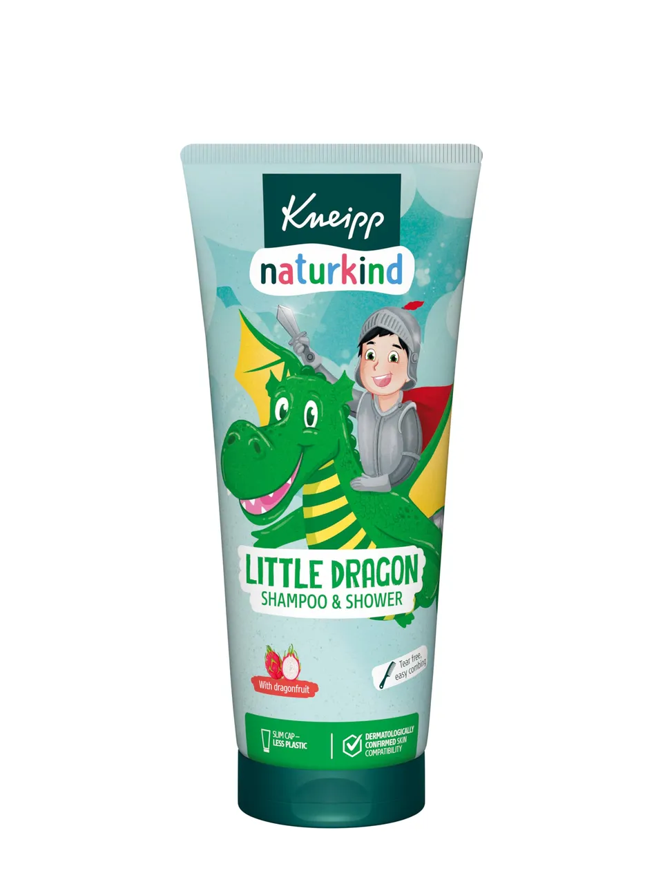 kneipp-naturkind-drachenkraft-shampoo-dusche-200-ml-tr-nenfreies-2-in-1-f-r-kind image 1