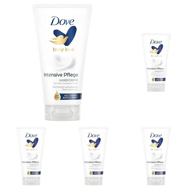 dove-body-love-handcreme-intensiv-pflegeduo-75-ml-5er-pack-f-r-sehr-trockene-h-n image 1