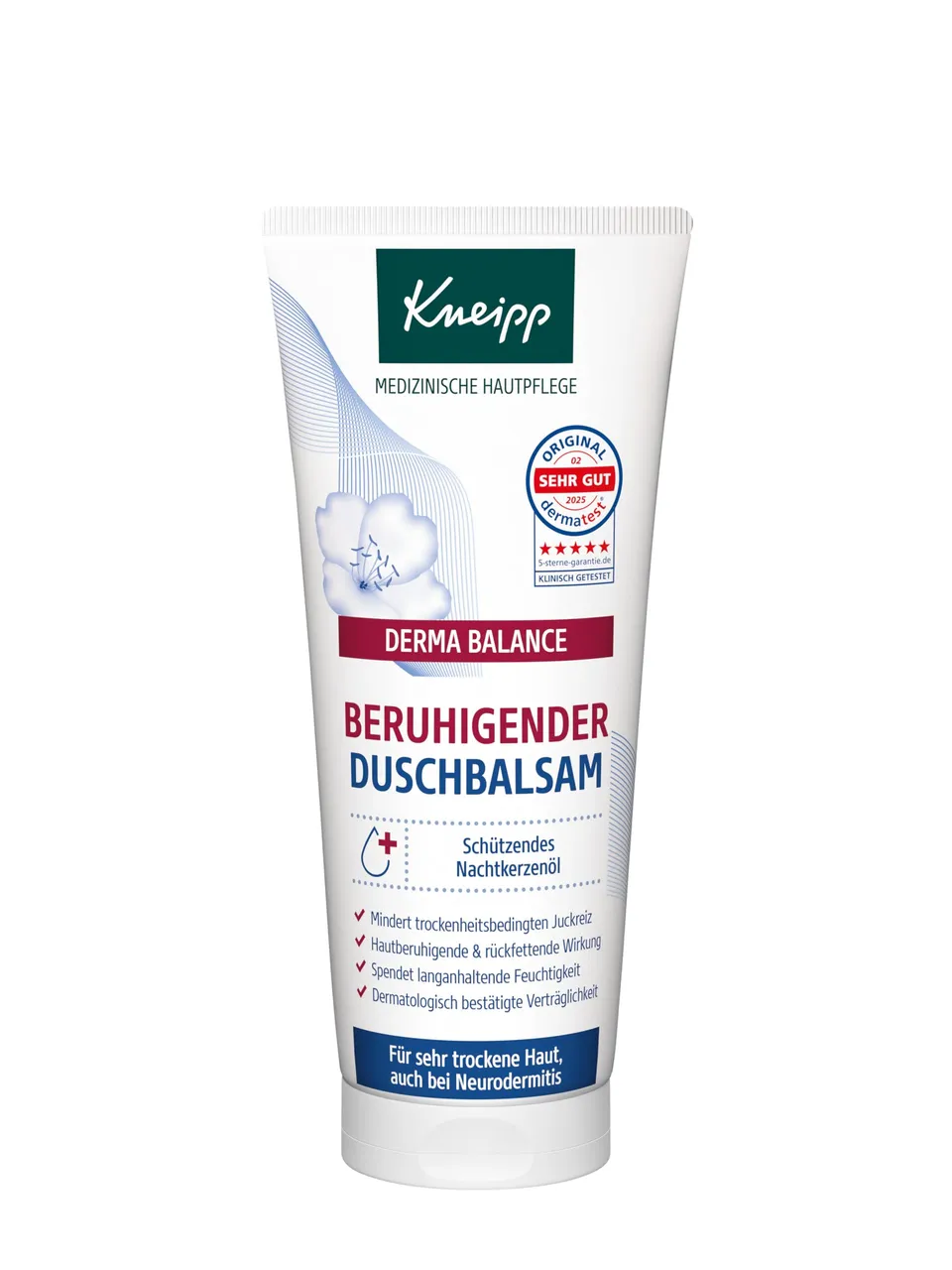 kneipp-derma-balance-beruhigender-duschbalsam-200-ml-medizinische-hautpflege-f-r image 1
