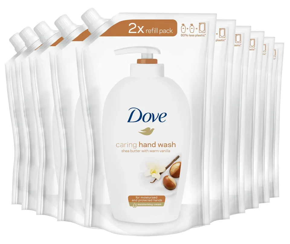 dove-pampering-care-hand-waschlotion-sheabutter-vanille-nachf-llpack-10-x-500-ml image 1