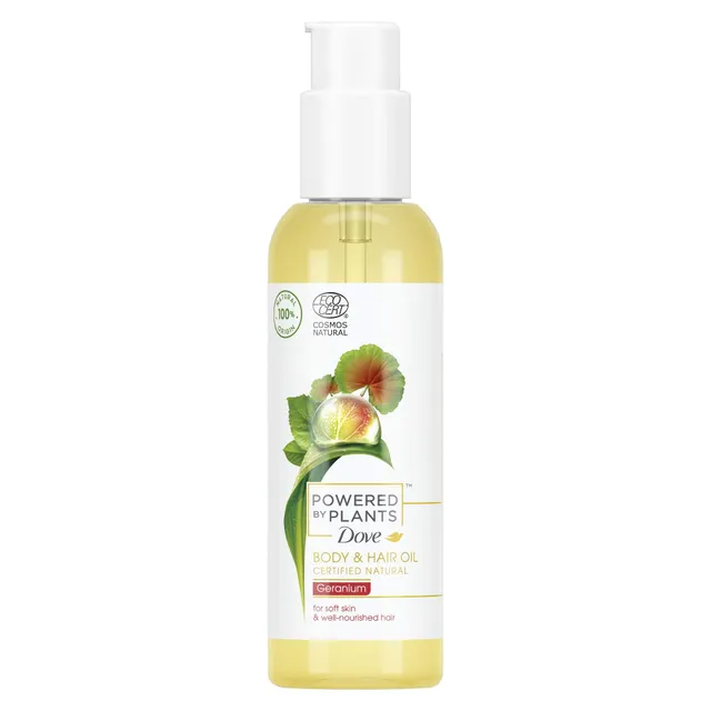 dove-powered-by-plants-body-hair-oil-geranium-zertifizierte-naturkosmetik-k-rper image 1