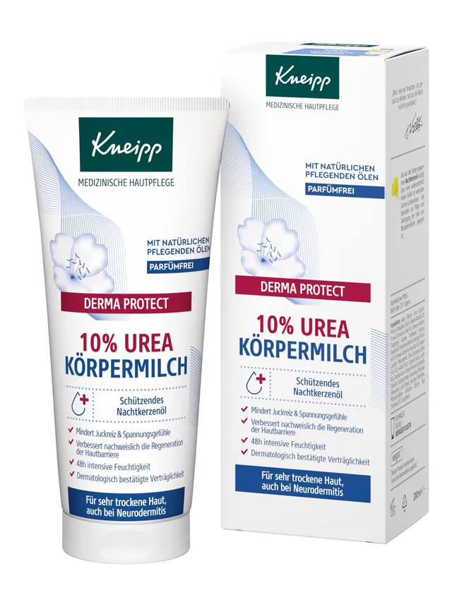 kneipp-derma-protect-10-urea-k-rpermilch-parf-mfrei-medizinische-hautpflege-f-r- image 1