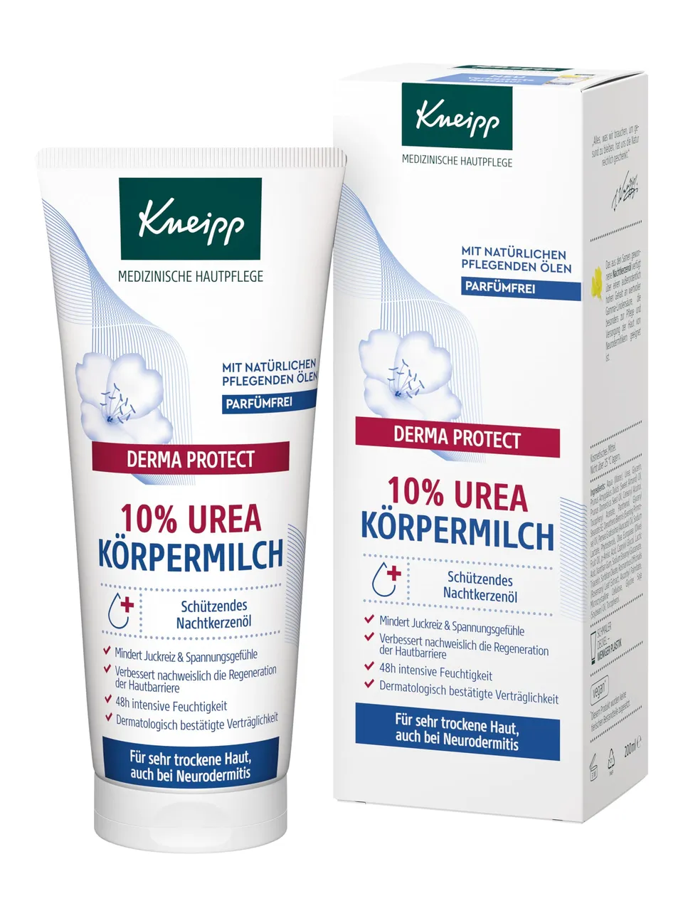 kneipp-derma-protect-10-urea-k-rpermilch-parf-mfrei-medizinische-hautpflege-f-r- image 1