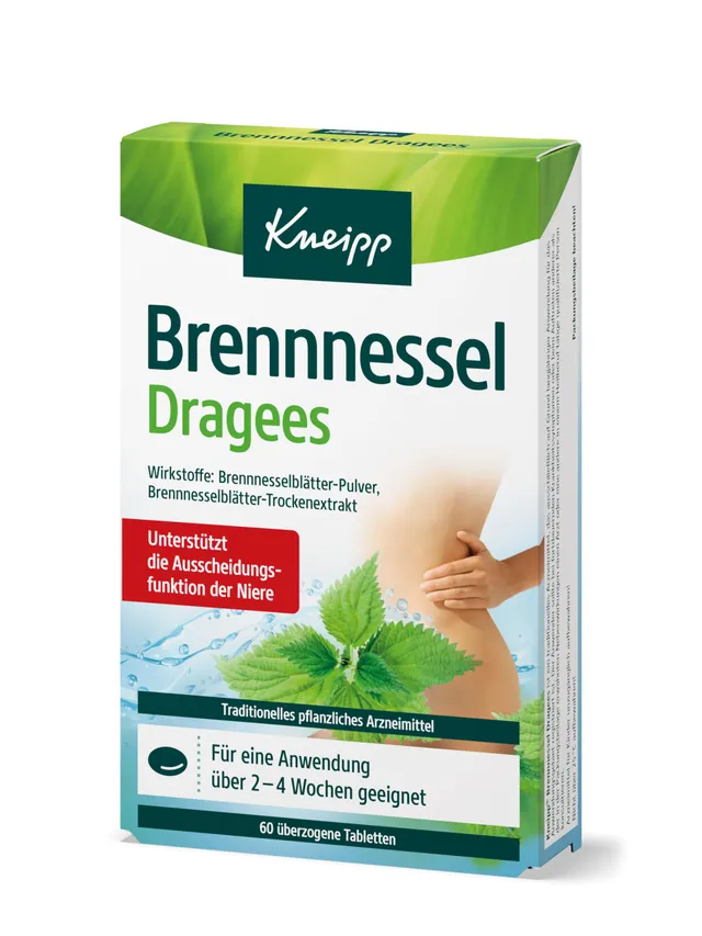 kneipp-brennnessel-dragees-60-tabletten-traditionelles-pflanzliches-arzneimittel image 1
