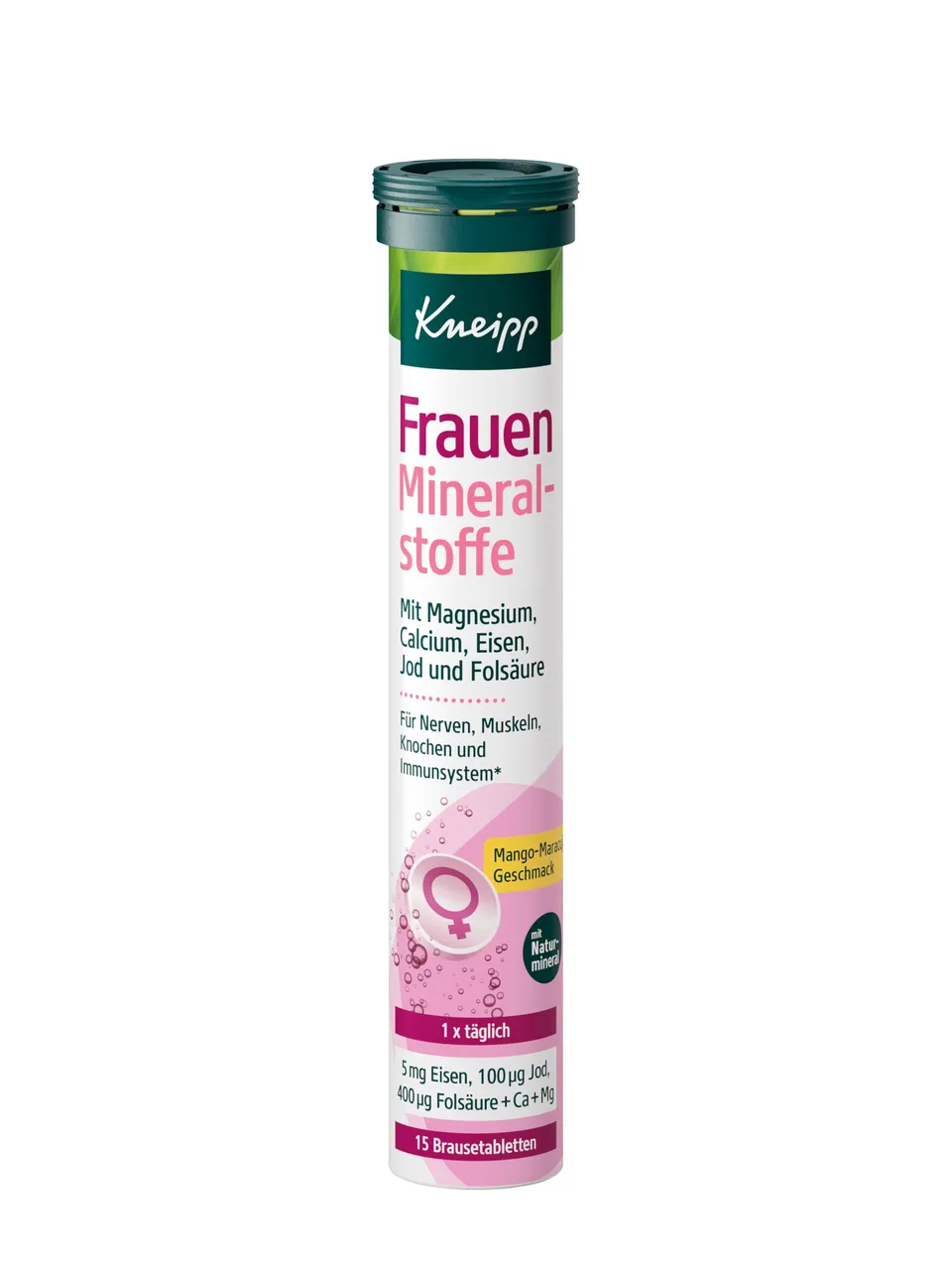 kneipp-brausetabletten-frauen-mineralstoffe-15-st-ck-mit-calcium-magnesium-vitam image 1