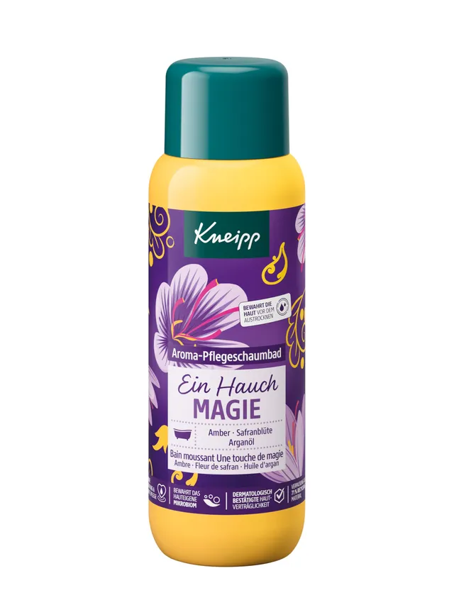kneipp-ein-hauch-von-magie-aroma-pflegeschaumbad-mit-amber-safranbl-tenextrakt-u image 1