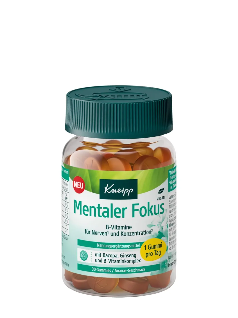 kneipp-mentaler-fokus-gummies-vitamin-b-komplex-b1-b2-b6-b12-mit-bacopa-und-gins image 1