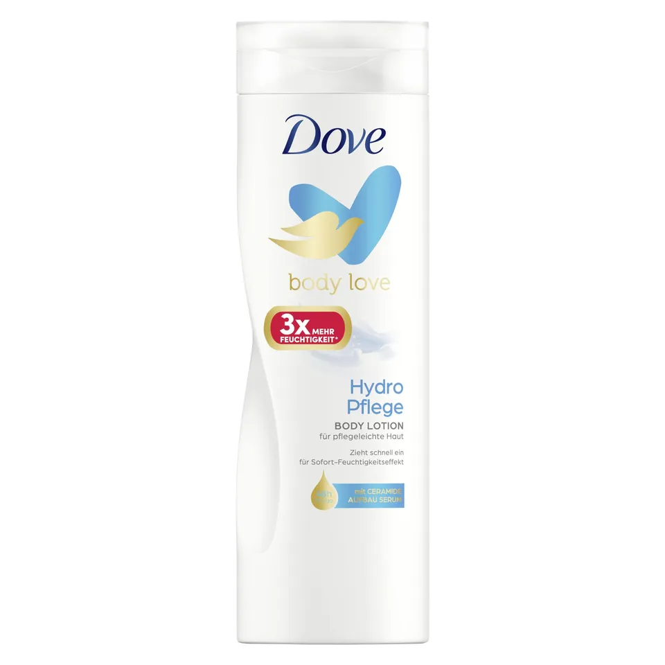 dove-body-love-hydro-pflege-body-lotion-mit-3x-mehr-feuchtigkeit-400-ml image 1