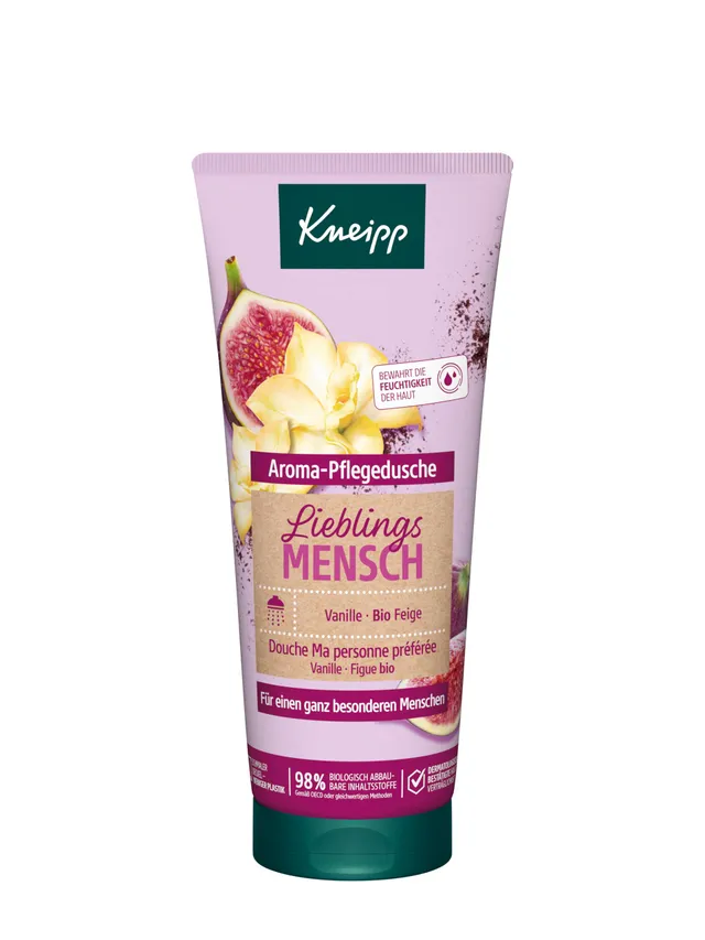 kneipp-aroma-pflegedusche-lieblingsmensch-200-ml-duschgel-mit-vanille-bio-feige- image 1
