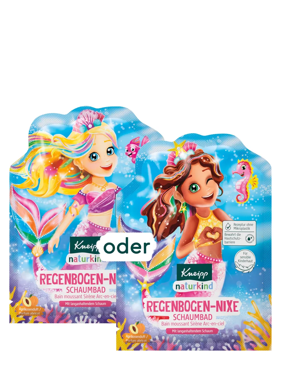kneipp-naturkind-schaumbad-regenbogen-nixe-kinder-schaumbad-mit-nat-rlichem-apri image 1