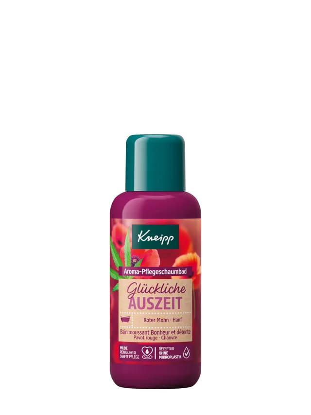 kneipp-aroma-pflegeschaumbad-gl-ckliche-auszeit-reisegr-e-100-ml-badezusatz-mit- image 1
