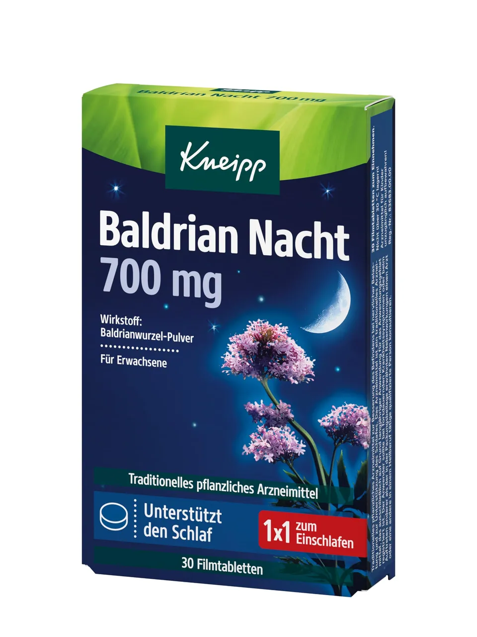 kneipp-baldrian-nacht-700-mg-traditionelles-pflanzliches-arzneimittel-zur-schlaf image 1