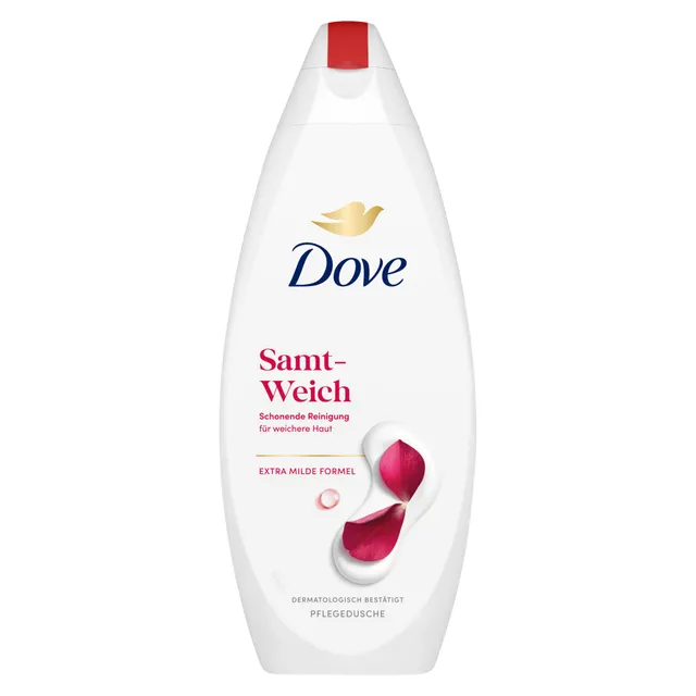 dove-pflegedusche-samt-weich-250-ml-dermatologisch-best-tigte-formel-f-r-weicher image 1