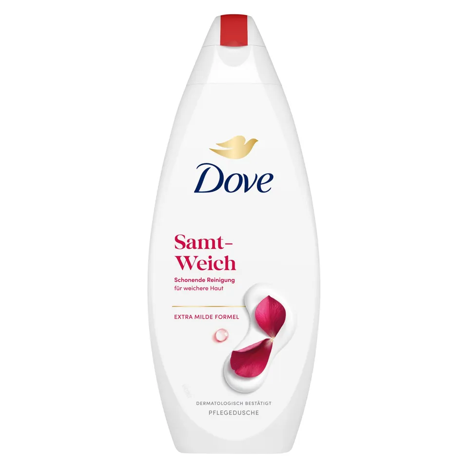 dove-pflegedusche-samt-weich-250-ml-dermatologisch-best-tigte-formel-f-r-weicher image 1