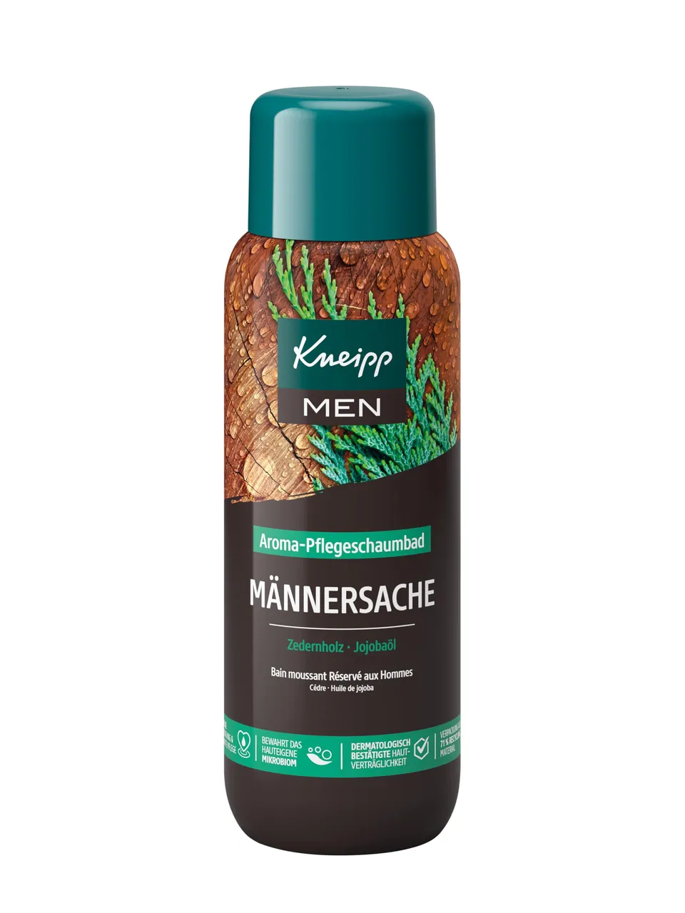 kneipp-men-aroma-pflegeschaumbad-m-nnersache-400-ml-mit-zedernholz-l-und-jojoba- image 1