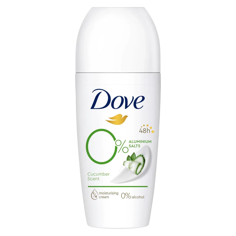 dove-deodorant-roll-on-gurkenduft-0-deo-ohne-aluminiumsalze-mit-1-4-pflegecreme- image 1