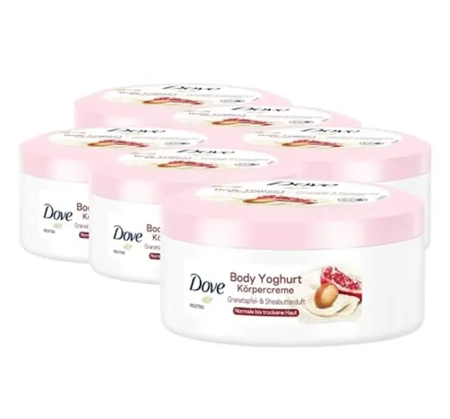 dove-body-yoghurt-granatapfel-sheabutter-k-rpercreme-6er-pack-6-x-250-ml-f-r-nor image 1