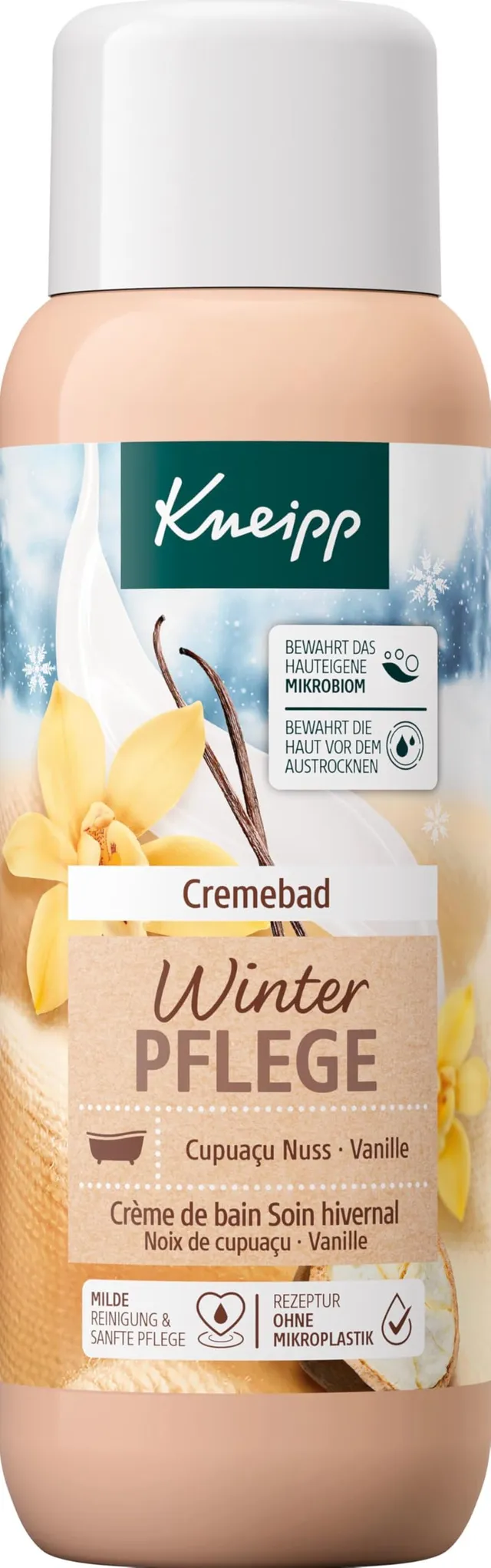 kneipp-cremebad-winterpflege-badezusatz-mit-bio-cupua-u-und-vanille-400-ml image 1