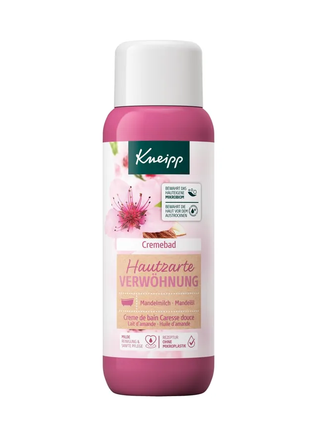 kneipp-cremebad-hautzarte-verw-hnung-400-ml-badezusatz-mit-mandelmilchextrakt-ma image 1