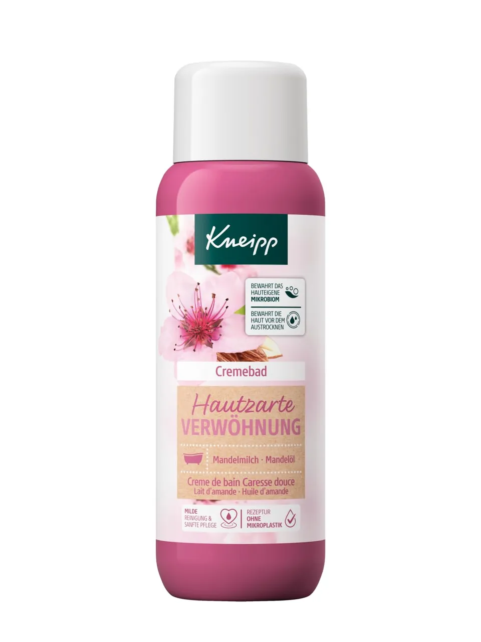 kneipp-cremebad-hautzarte-verw-hnung-400-ml-badezusatz-mit-mandelmilchextrakt-ma image 1