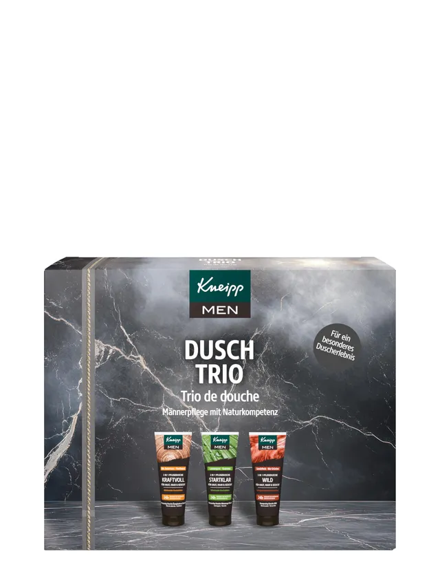 kneipp-men-dusch-trio-geschenkset-3-x-75-ml-3-in-1-pflegeduschen-startklar-kraft image 1