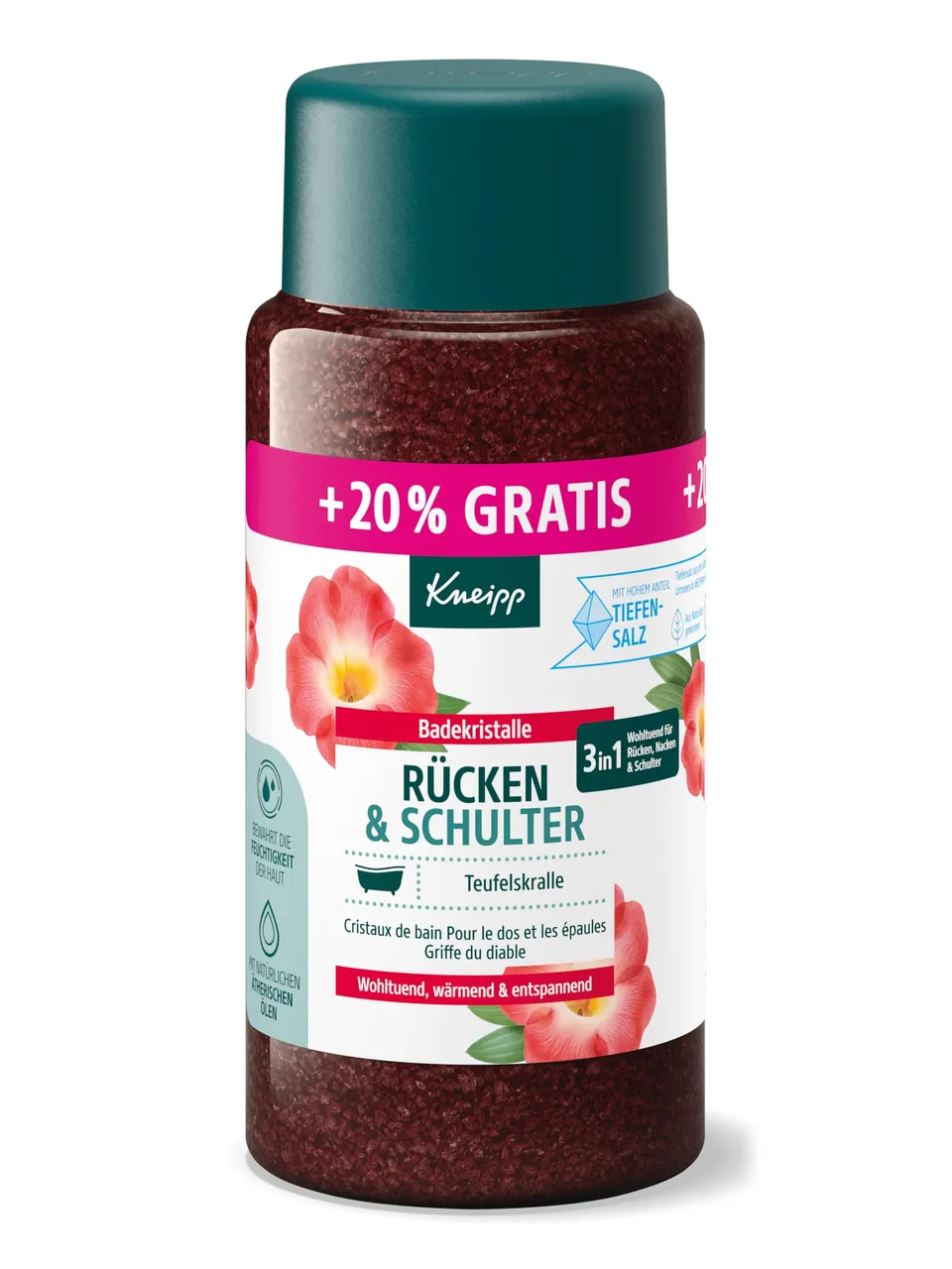 kneipp-badekristalle-r-cken-schulter-20-gratis-teufelskralle-cajeput-l-720-g-bad image 1