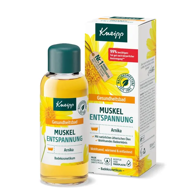 kneipp-gesundheitsbad-muskel-entspannung-bade-l-100-ml-mit-arnika-extrakt-theris image 1