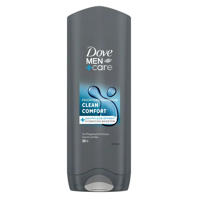 dove-men-care-3-in-1-pflegedusche-clean-comfort-6-x-250-ml-duschgel-f-r-k-rper-g image 1