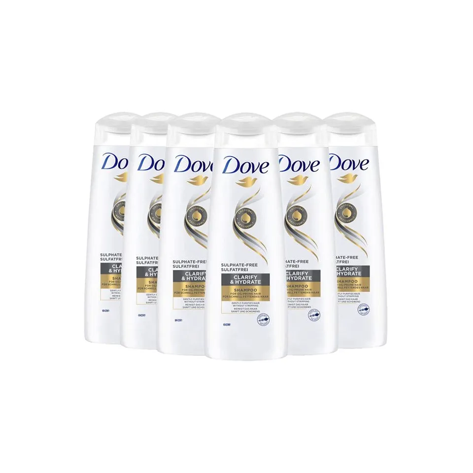 dove-clarify-hydrate-shampoo-sulfatfreies-haarshampoo-mit-aktivkohle-f-r-schnell image 1