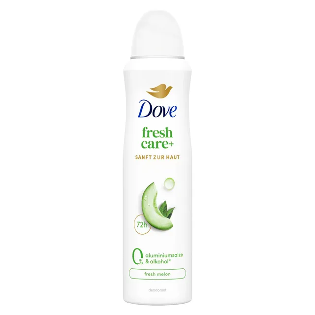 dove-fresh-care-deo-spray-fresh-melon-72h-schutz-ohne-aluminiumsalze-150-ml image 1