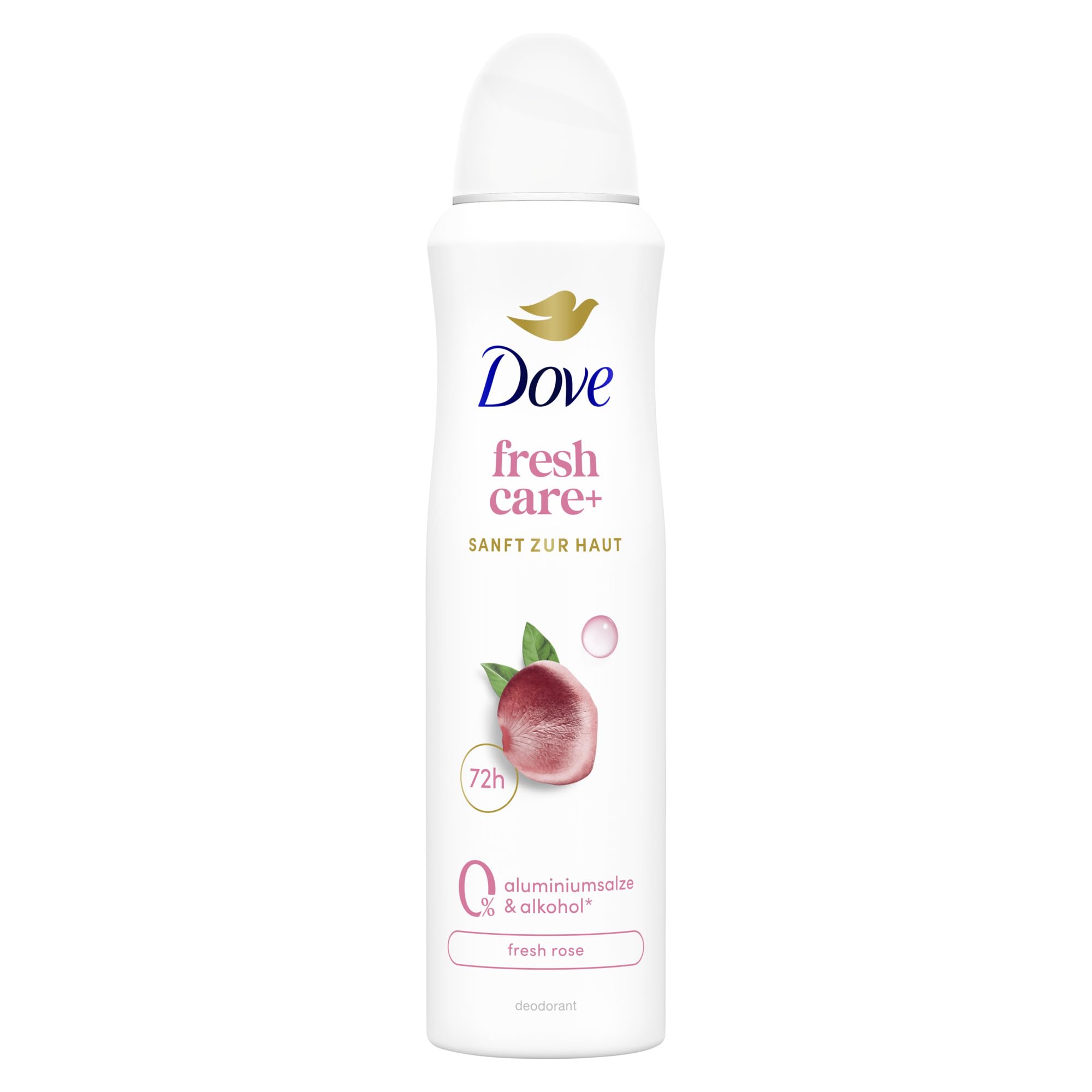 dove-fresh-care-deo-spray-fresh-rose-72h-schutz-ohne-aluminiumsalze-150-ml image 1