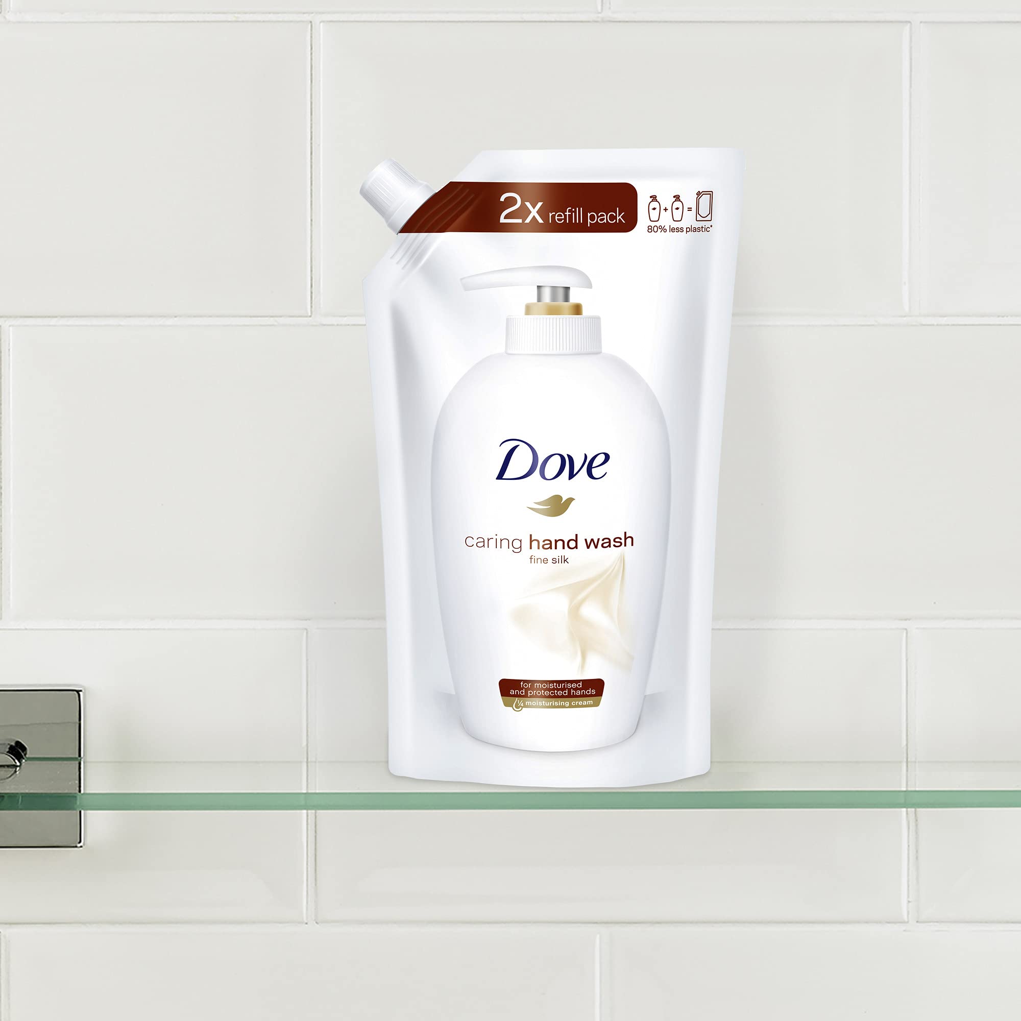 dove-pflegende-hand-waschlotion-fine-silk-nachf-llbeutel-500-ml-milde-fl-ssigsei image 4