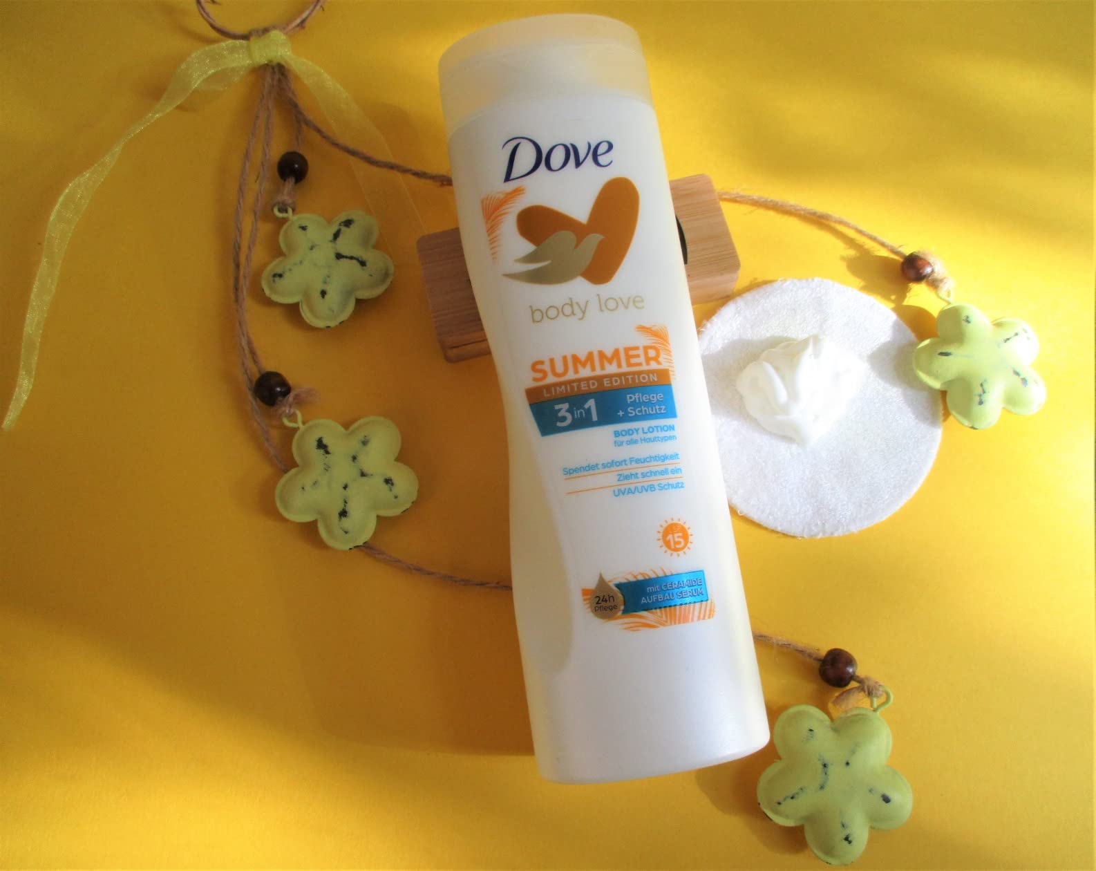 Gute Tageslotion mit Sonnenschutz