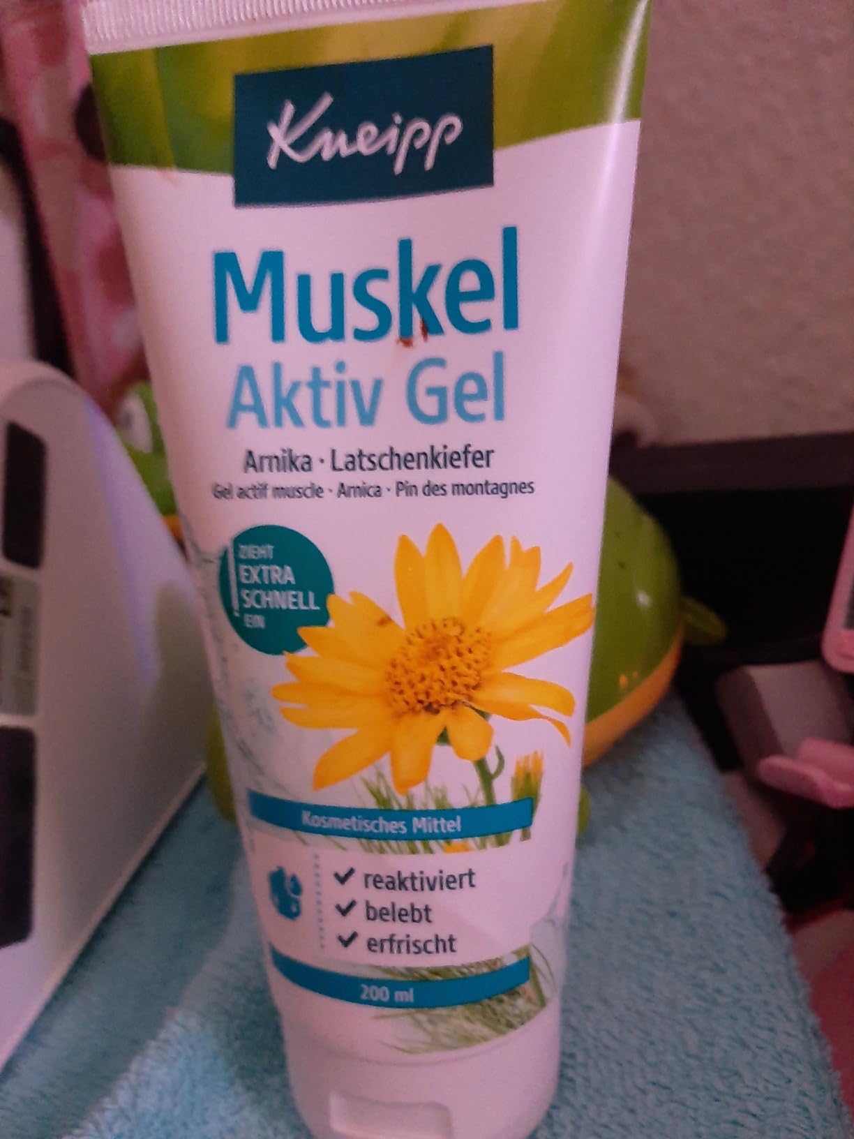 Gutes Gel für Sportler