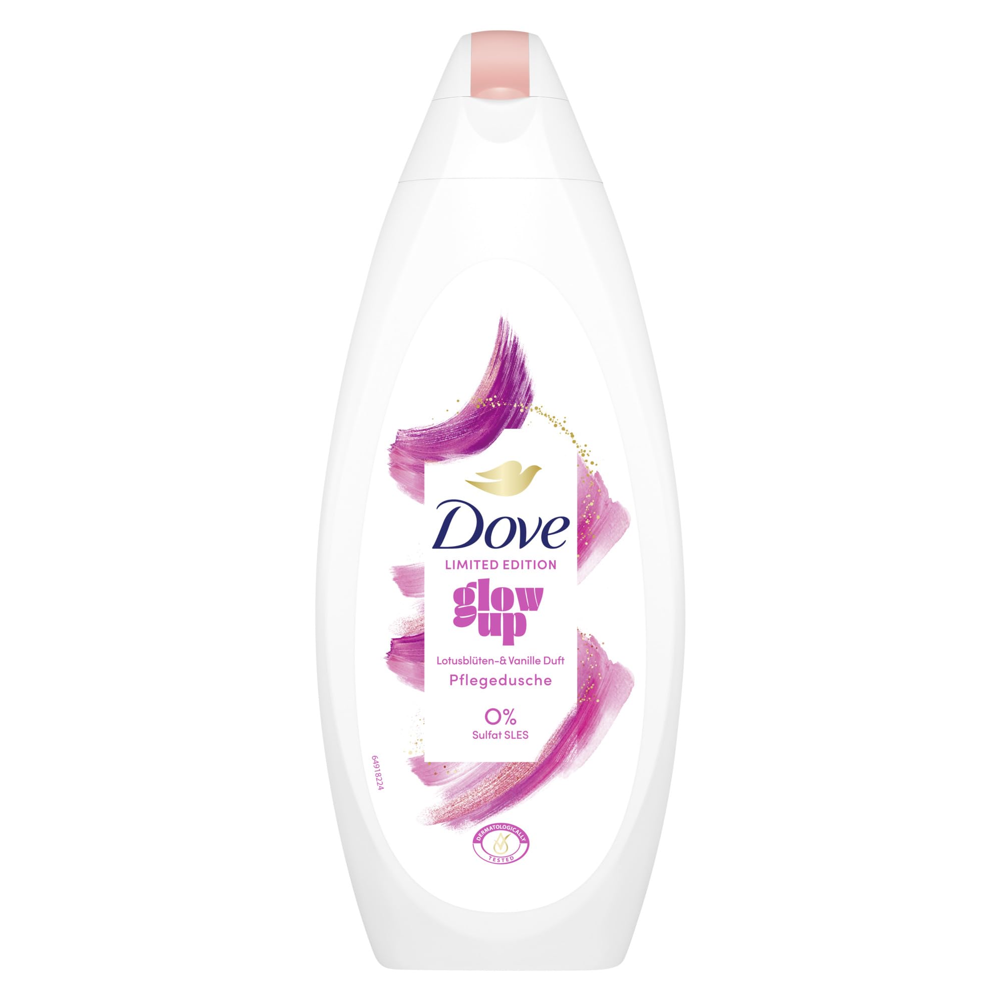 dove-pflegedusche-glow-up-limited-edition-250-ml-duschgel-mit-lotusbl-te-vanille image 1