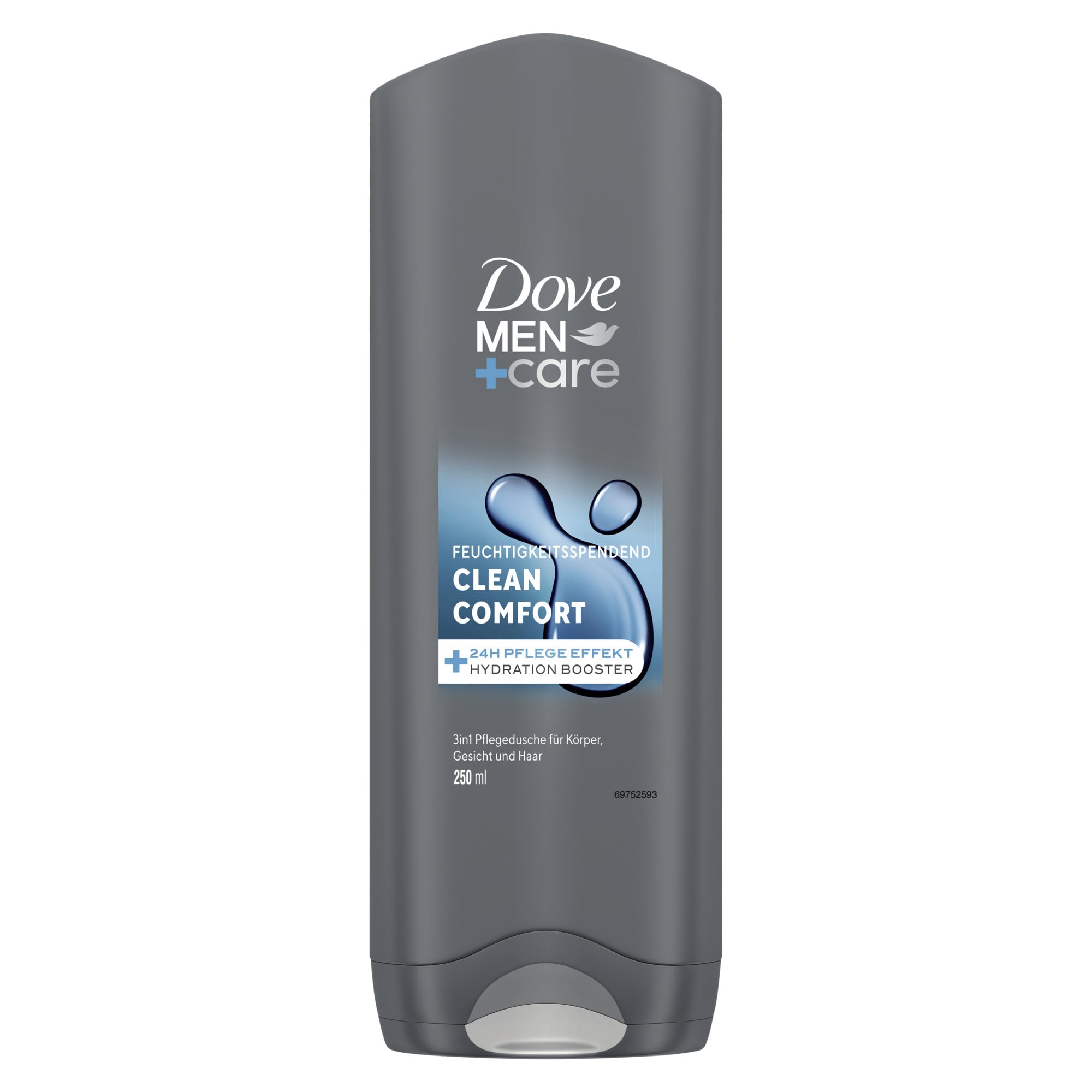 dove-men-care-3-in-1-pflegedusche-clean-comfort-6-x-250-ml-duschgel-f-r-k-rper-g image 1