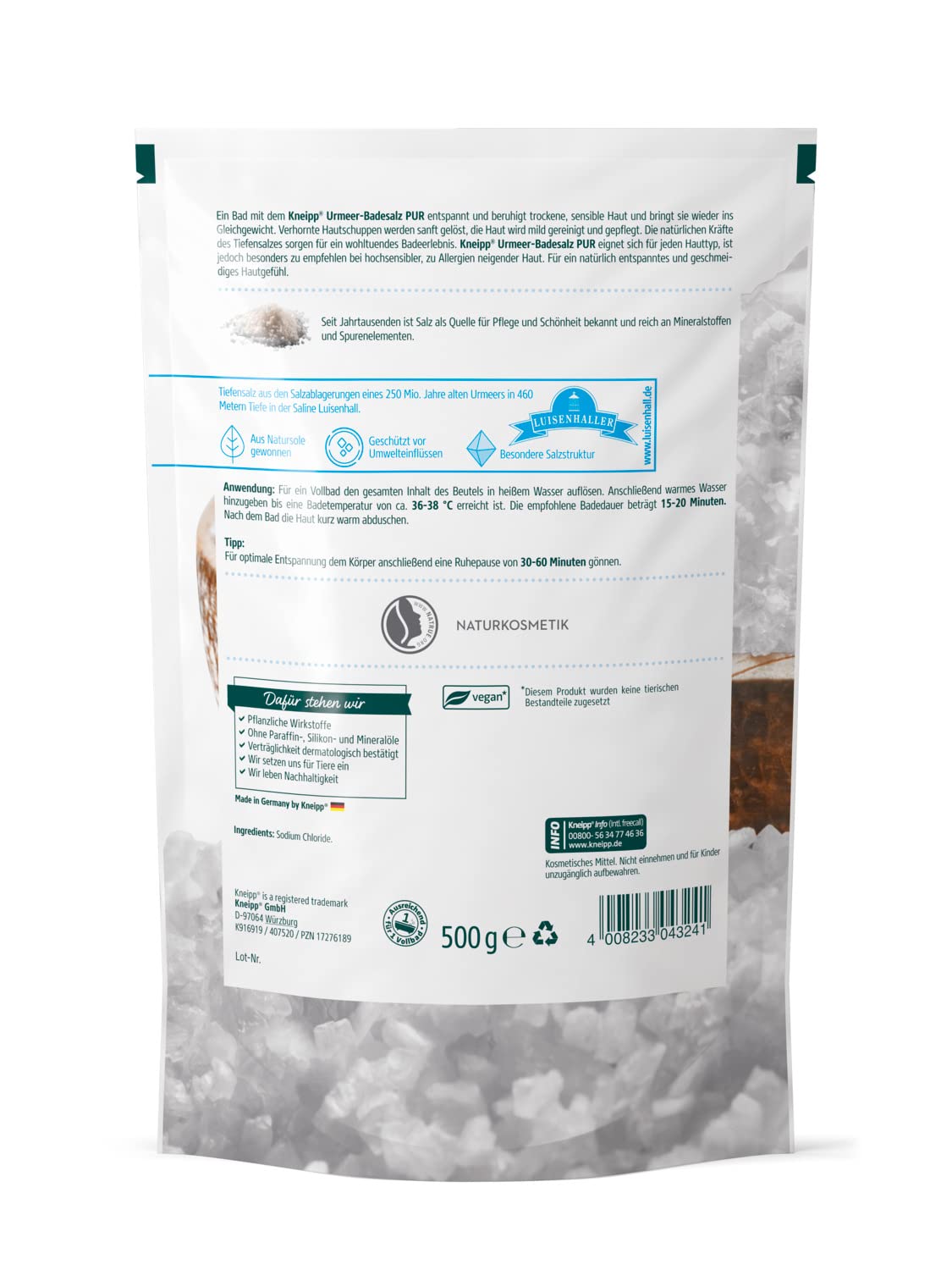 kneipp-sensitivederm-urmeer-badesalz-pur-500-g image 2