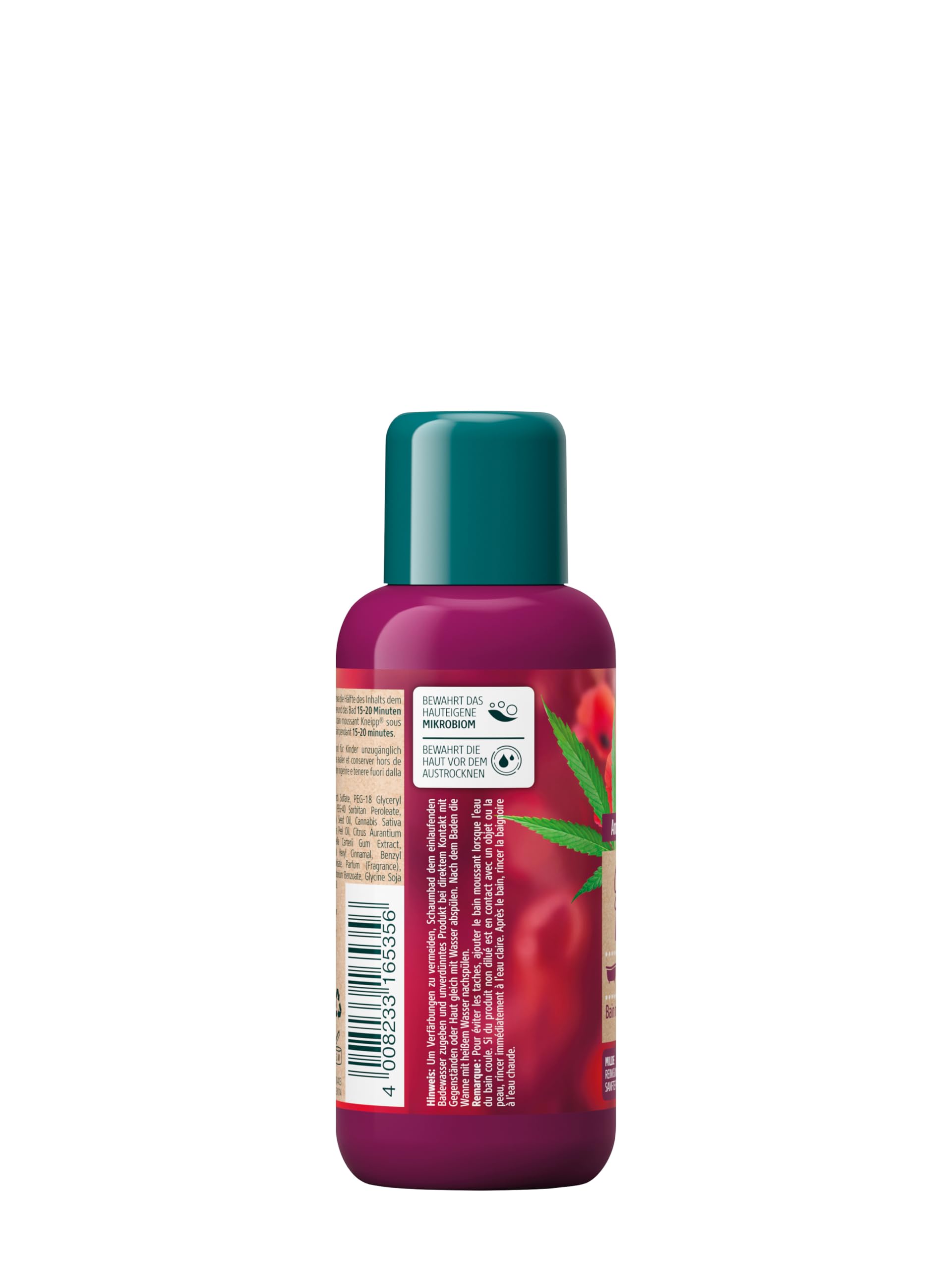 kneipp-aroma-pflegeschaumbad-gl-ckliche-auszeit-reisegr-e-100-ml-badezusatz-mit- image 2