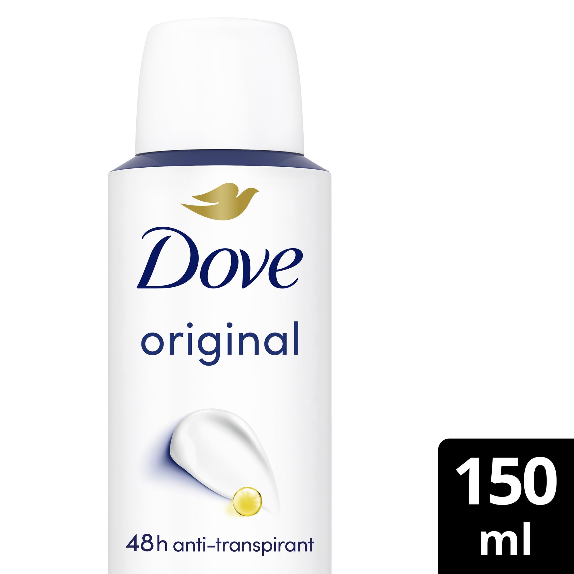 dove-deo-spray-original-anti-transpirant-mit-48h-schutz-pflegecreme-150-ml image 2