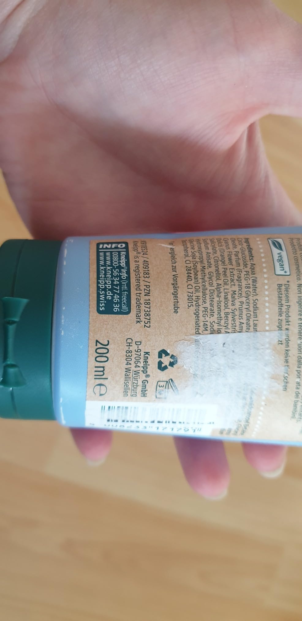 Geschenk, das bei mir blieb