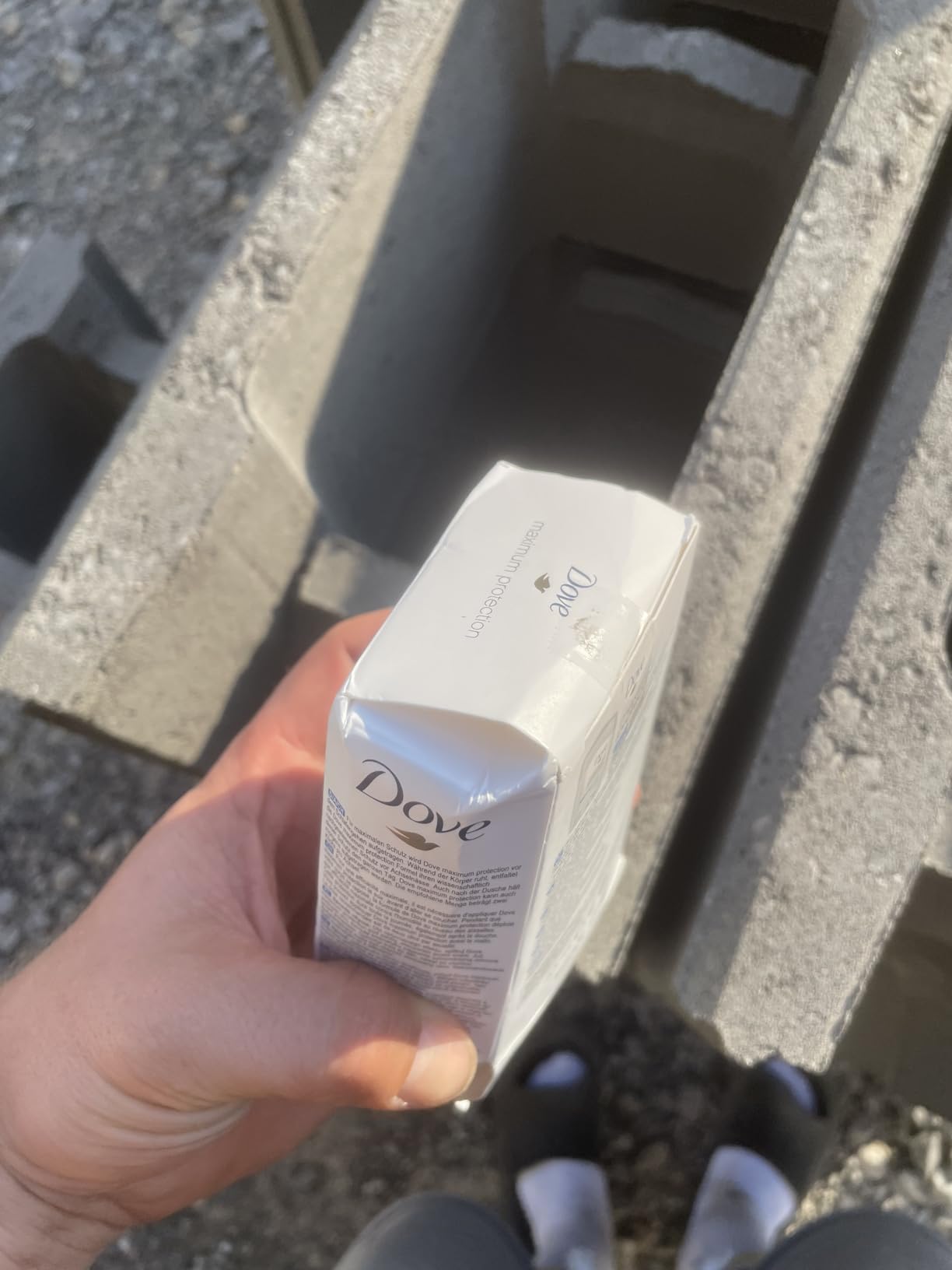 Endlich trockene Achseln