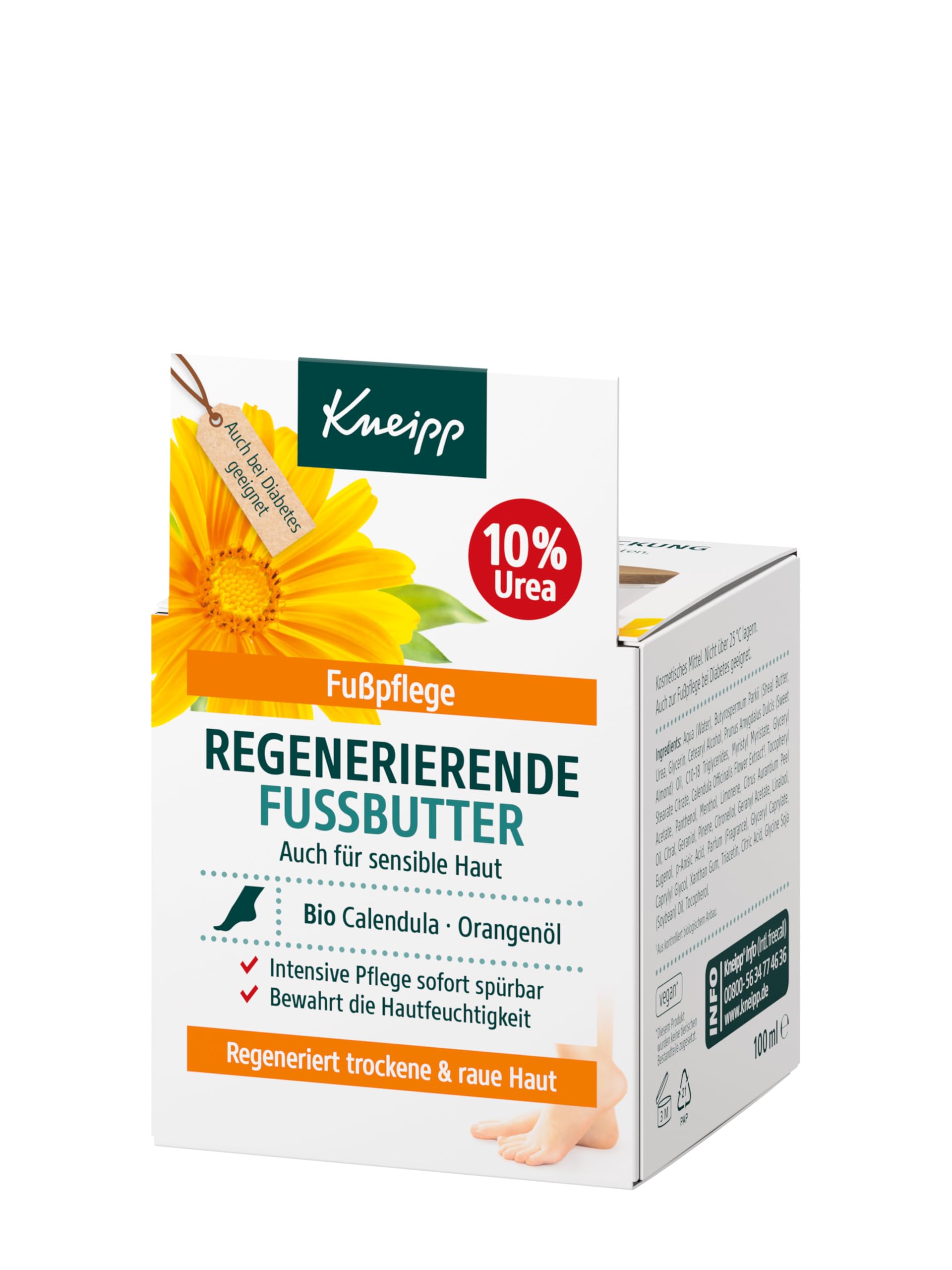 kneipp-regenerierende-fussbutter-100-ml-fu-creme-mit-10-urea-bio-calendula-und-o image 3