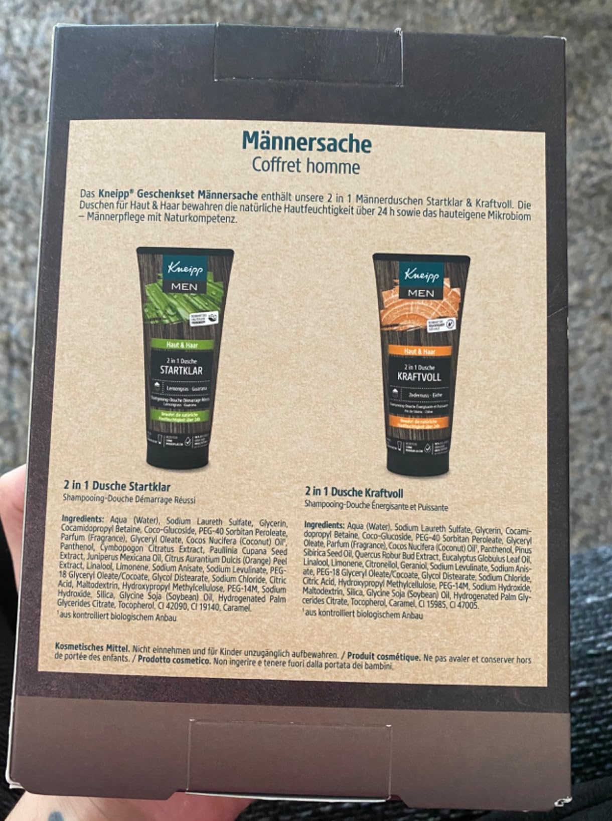 Guter Duft, praktische Größe