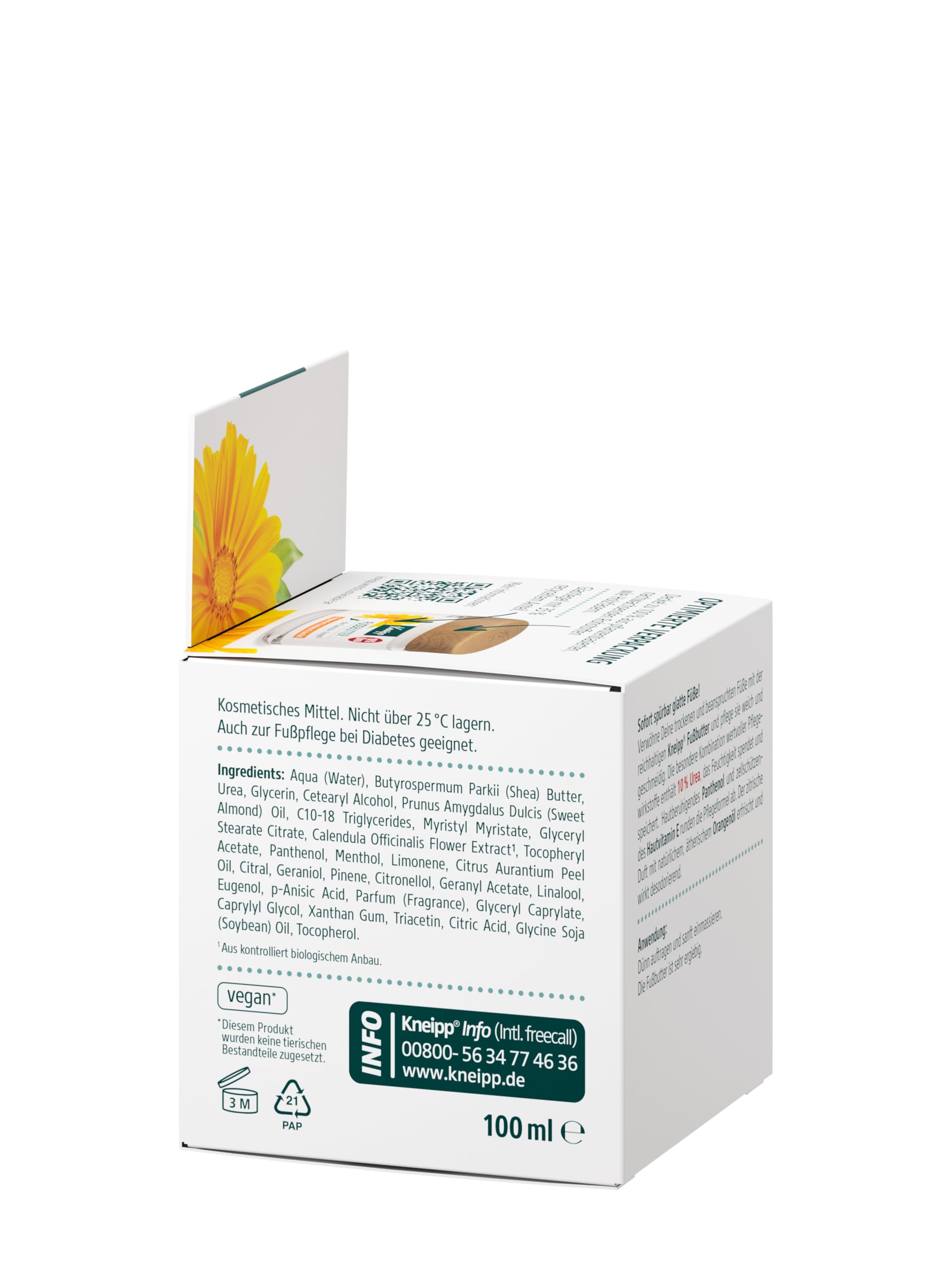 kneipp-regenerierende-fussbutter-100-ml-fu-creme-mit-10-urea-bio-calendula-und-o image 6