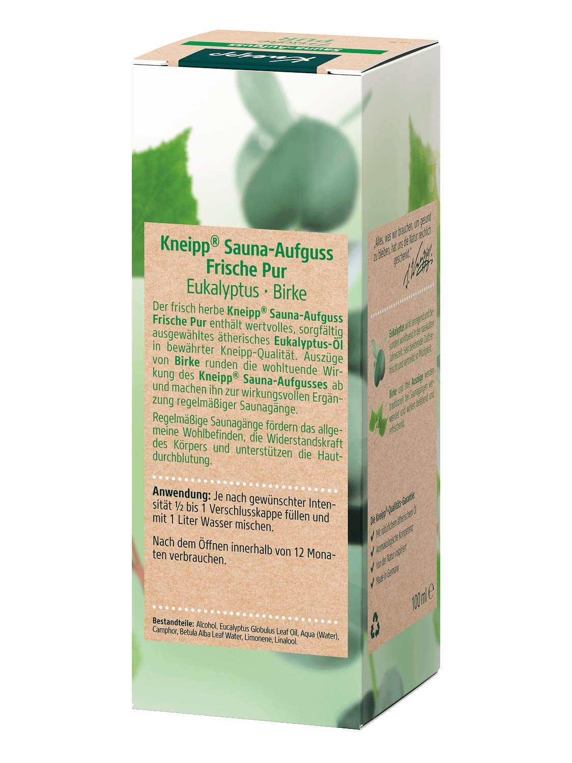 kneipp-sauna-aufguss-frische-pur-100-ml-eukalyptus-birke-saunaaroma image 2