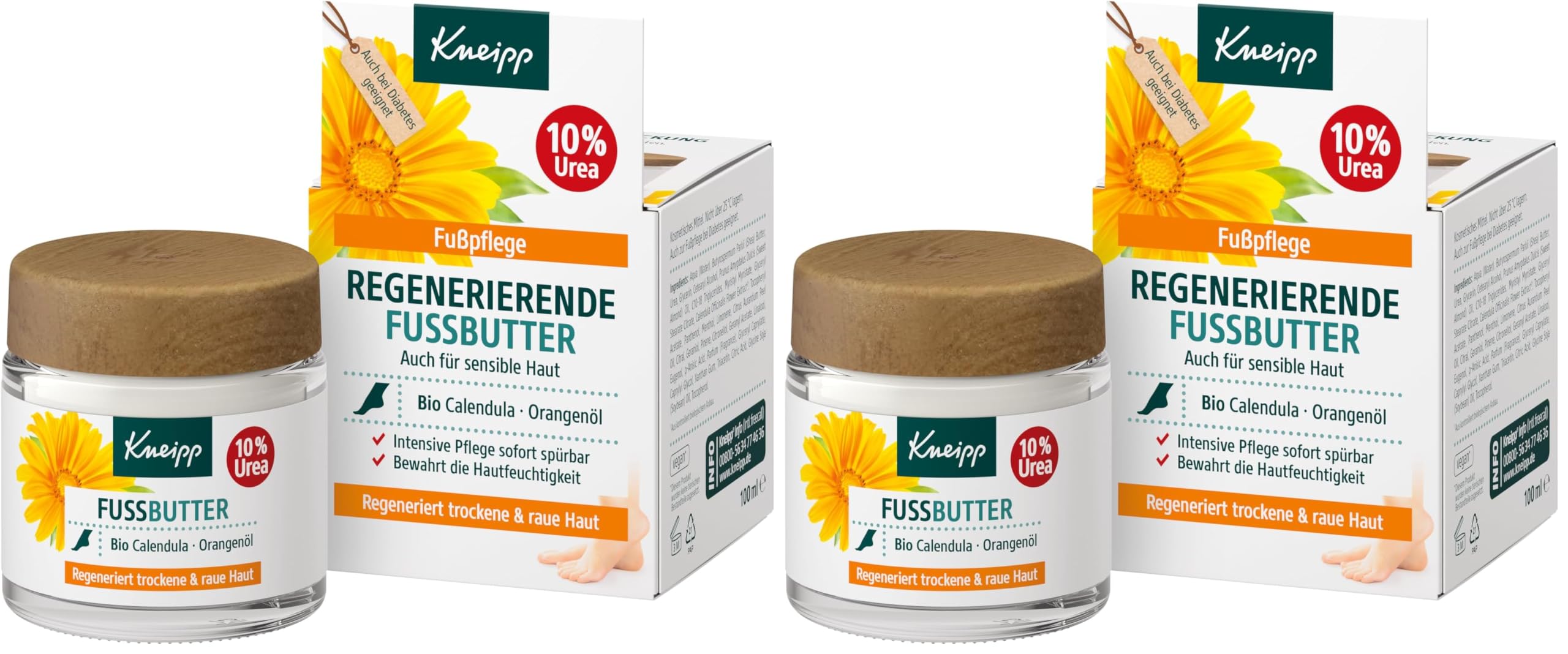 kneipp-regenerierende-fussbutter-100-ml-fu-creme-mit-10-urea-bio-calendula-und-o image 8