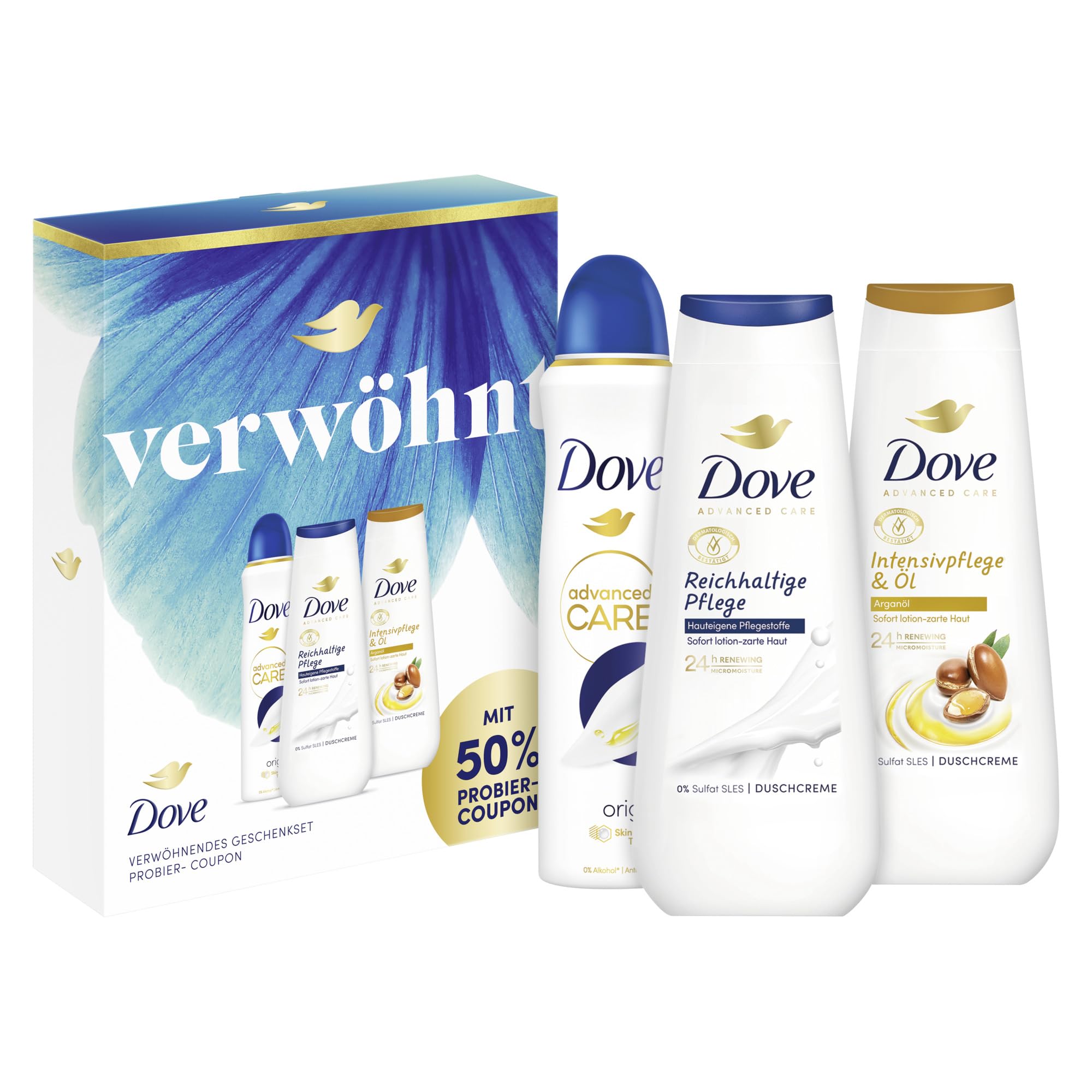 dove-geschenkset-verw-hnt-mit-2x-advanced-care-duschcreme-anti-transpirant-spray image 2